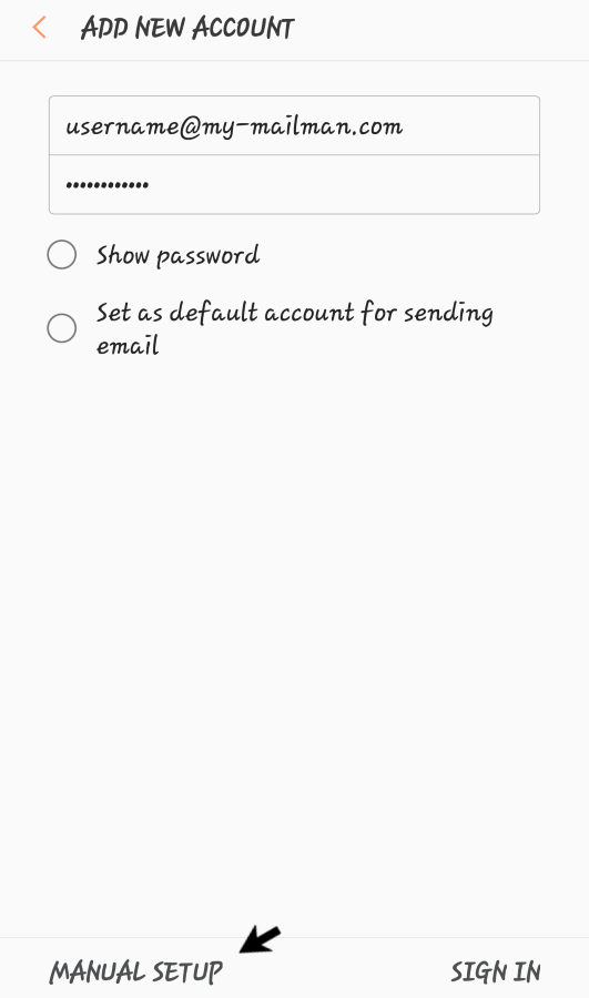 Setup Android Device Step 3