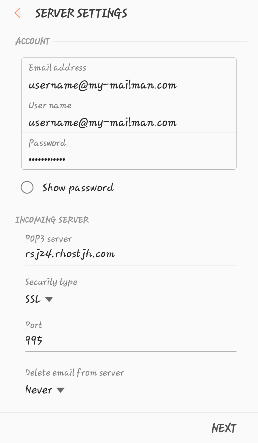 Setup Android Device Step 6